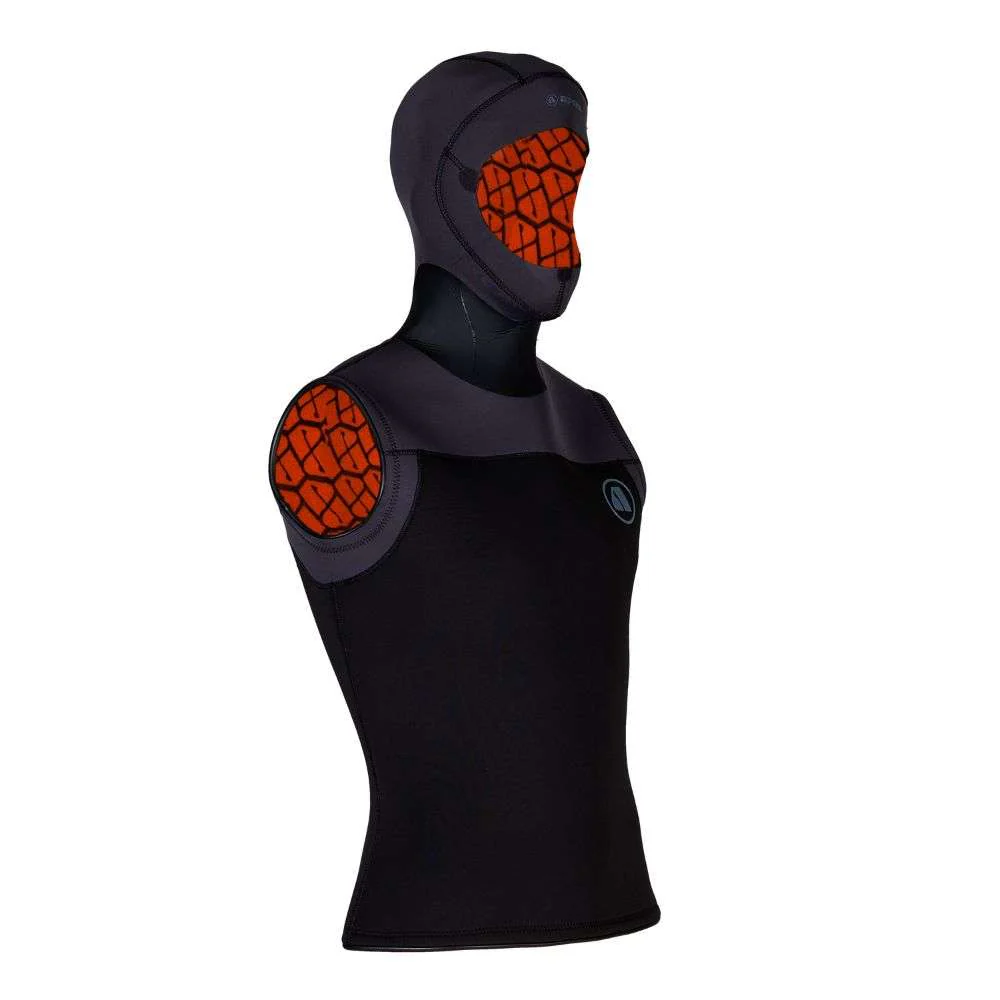 THERMIQ - Gilet con cappuccio da uomo 5/3mm - Image 4