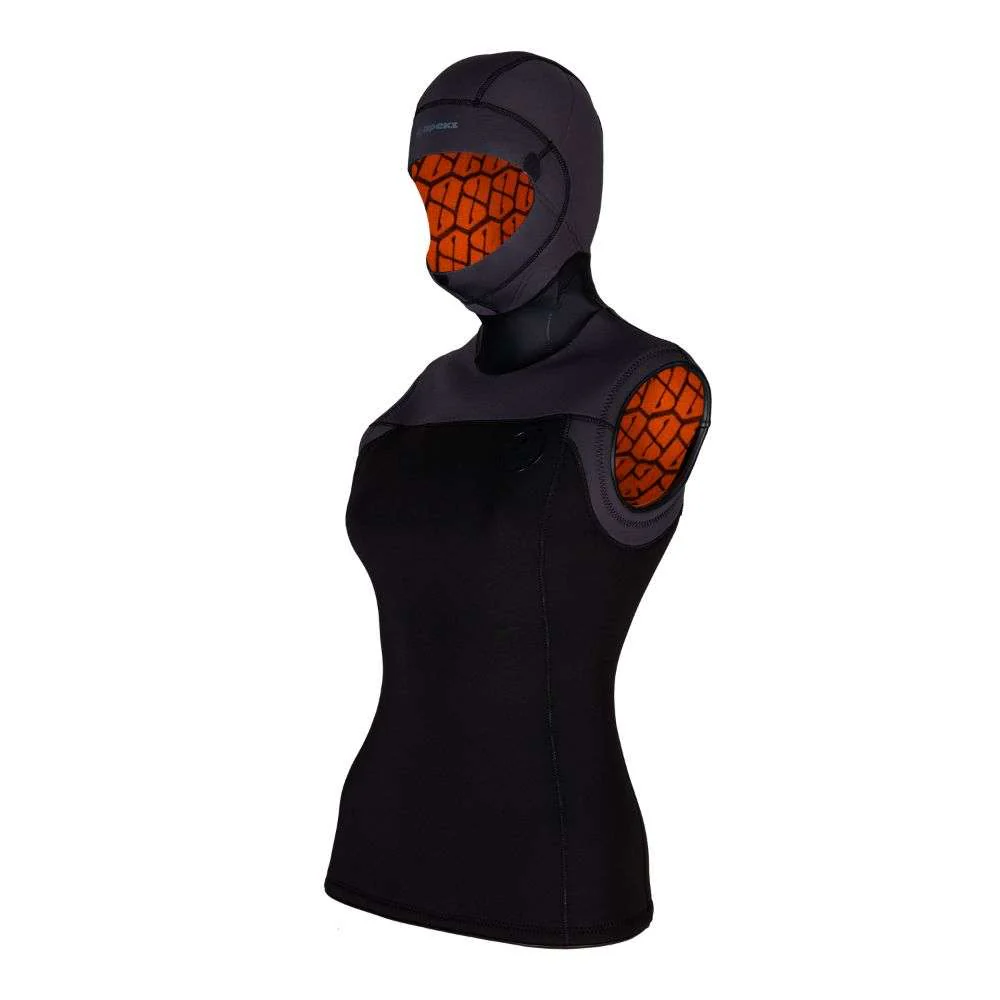 THERMIQ - Gilet con cappuccio da donna 5/3mm - Image 2