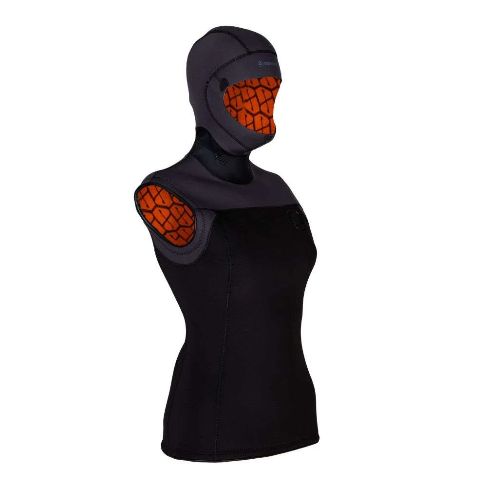 THERMIQ - Gilet con cappuccio da donna 5/3mm - Image 4