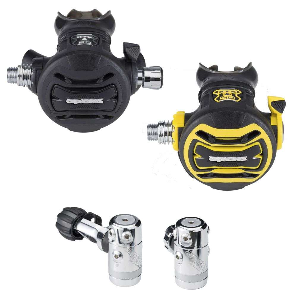 XTX50 3 STADI - Erogatore subacqueo + Octopus XTX40